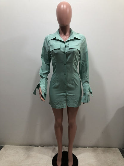 Boyfriend's Shirt Dress - Rose In Concrete 🥀