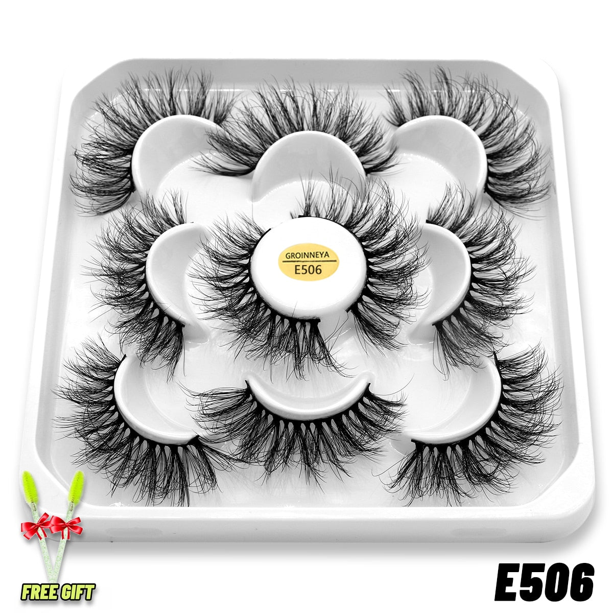 Selection 2: 3D Faux Mink Lashes - Rose In Concrete 🥀