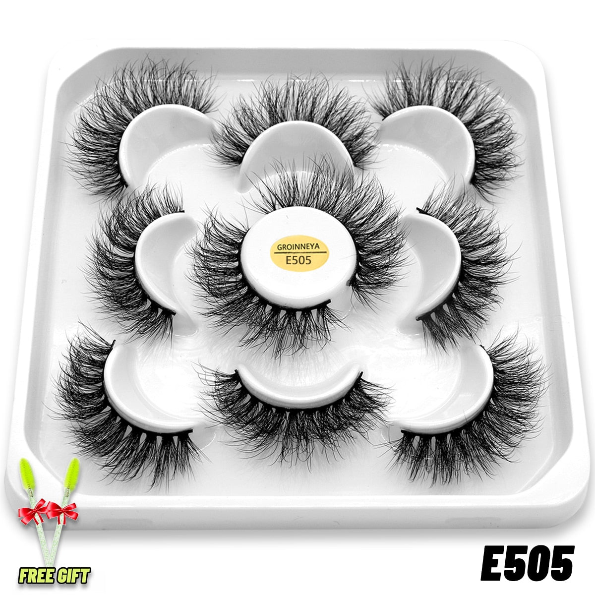 Selection 2: 3D Faux Mink Lashes - Rose In Concrete 🥀