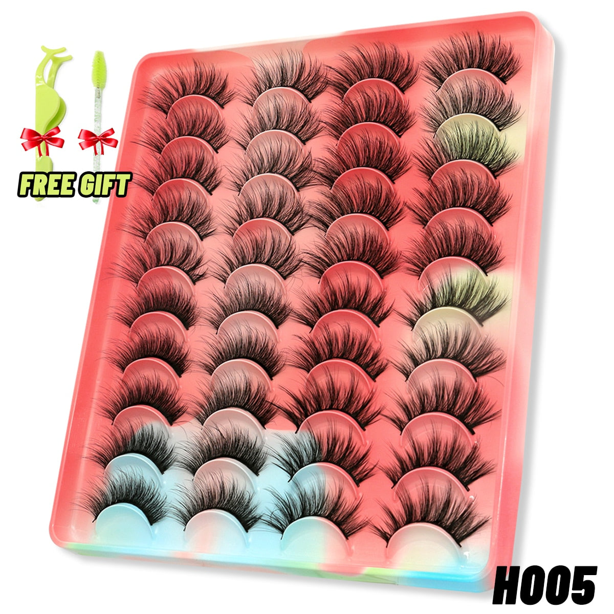 Selection 2: 3D Faux Mink Lashes - Rose In Concrete 🥀