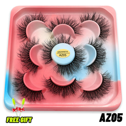 Selection 2: 3D Faux Mink Lashes - Rose In Concrete 🥀