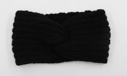 Winter Warmer Ear Knitted Headband - Rose In Concrete 🥀