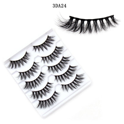 Selection 1: 3D Faux Mink Lashes - Rose In Concrete 🥀