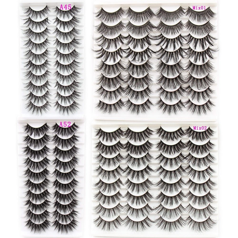 Selection 1: 3D Faux Mink Lashes - Rose In Concrete 🥀