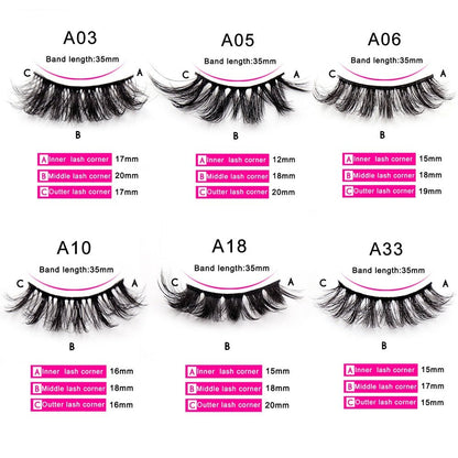 Selection 1: 3D Faux Mink Lashes - Rose In Concrete 🥀