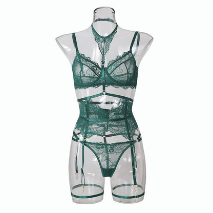 In a Chokehold Lingerie Set - Rose In Concrete 🥀