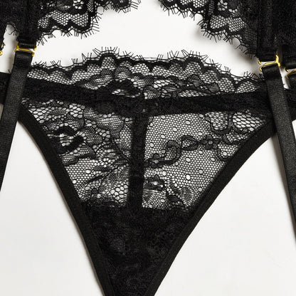 In a Chokehold Lingerie Set - Rose In Concrete 🥀