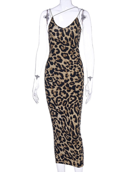 Animal Print Dress - Rose In Concrete 🥀