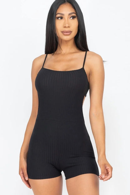 Backout Bodycon Romper - Rose In Concrete 🥀