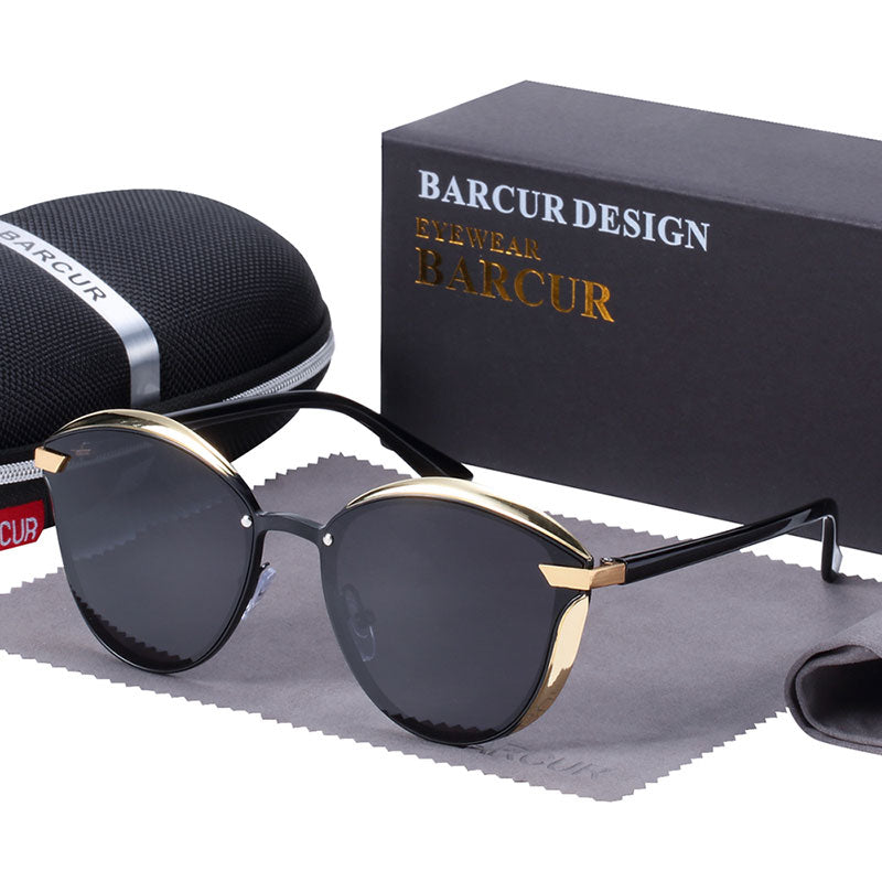 Barcur Luxury Glasses - Rose In Concrete 🥀