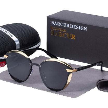 Barcur Luxury Glasses - Rose In Concrete 🥀