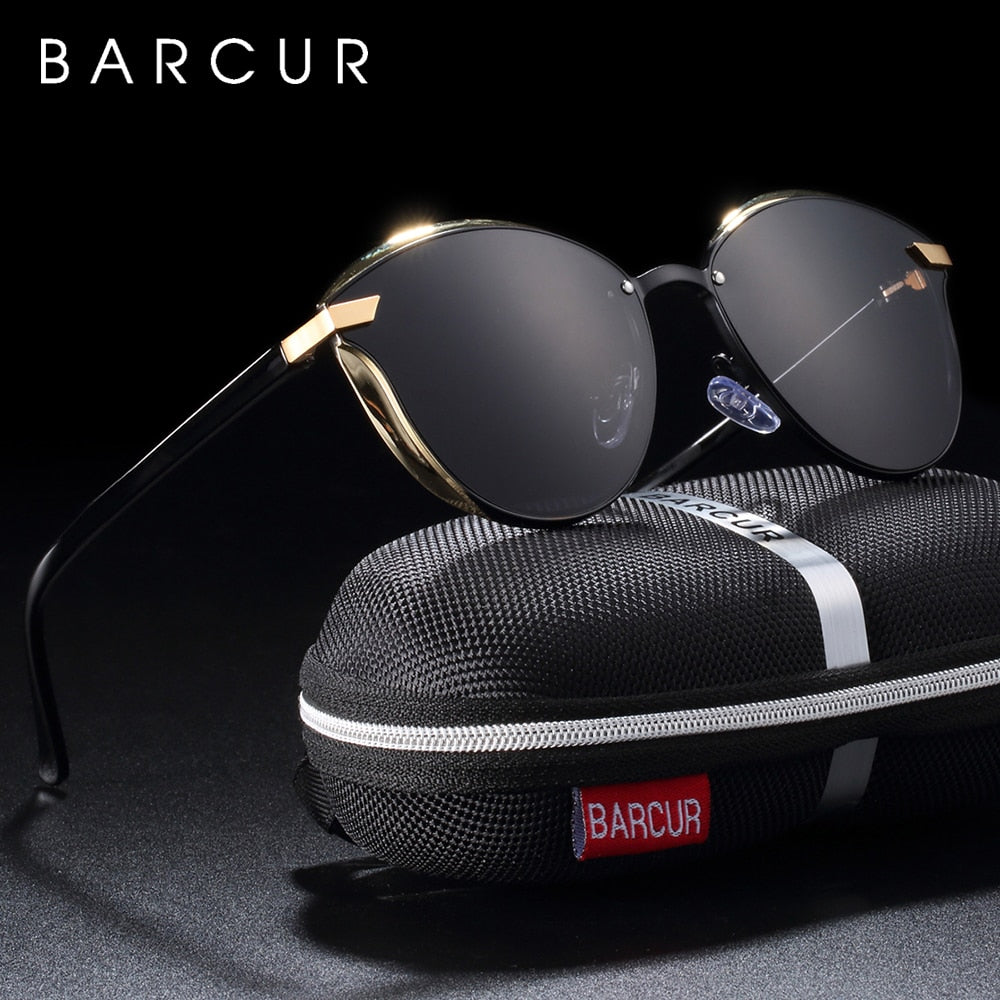 Barcur Luxury Glasses - Rose In Concrete 🥀