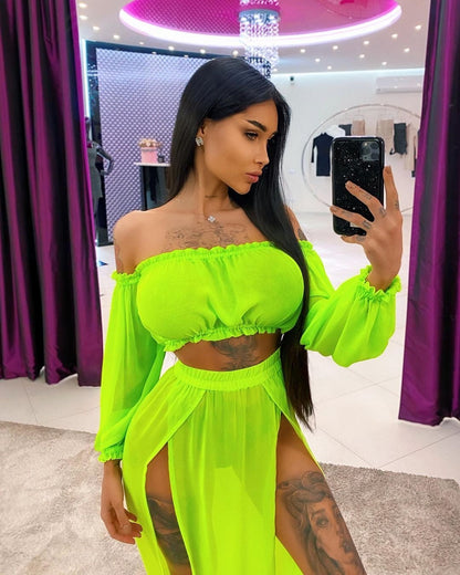 Matching Swimsuit Coverup - Rose In Concrete 🥀