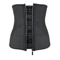 Women Latex Clip and Zip Waist Trainer - Rose In Concrete 🥀