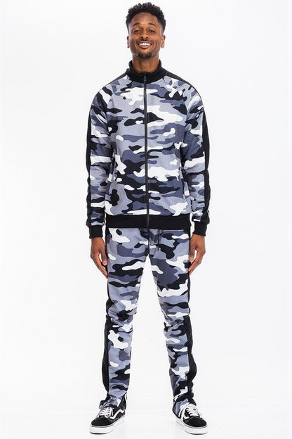 Camo Tracksuit Set - Rose In Concrete 🥀